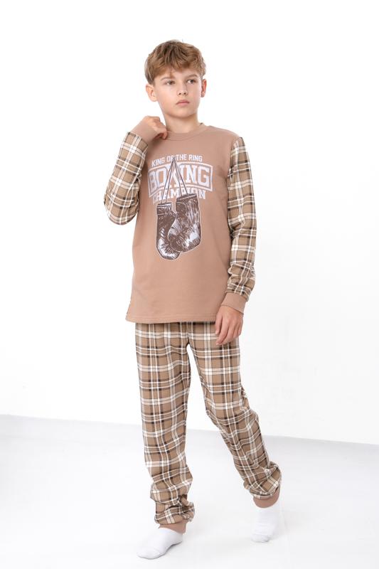 Pajama Set – Boys' Cozy Nightwear, Gentle & Breathable, Demi-season 6076-024-33-1-1 HC