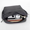 Men's Shoulder Bag Vertical Crossbody Bag Solid Color Nylon Bag