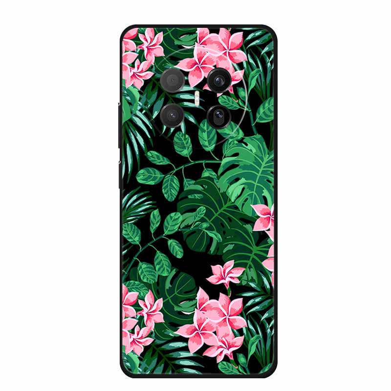 Black Silicone Case For Huawei Mate 70 Air 2025 Case Cartoon Cat Soft Back Cover For Huawei Mate 70 Air Phone Case Funda Coque