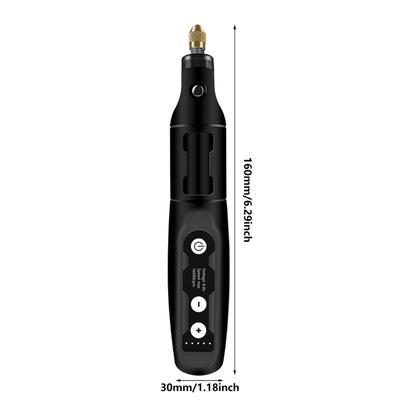 Cordless Electric Drill Grinder 3.7V 16000rpm Rechargeable Engraving Woodworking 5 Speed Rotary Tool Engraver Crafting