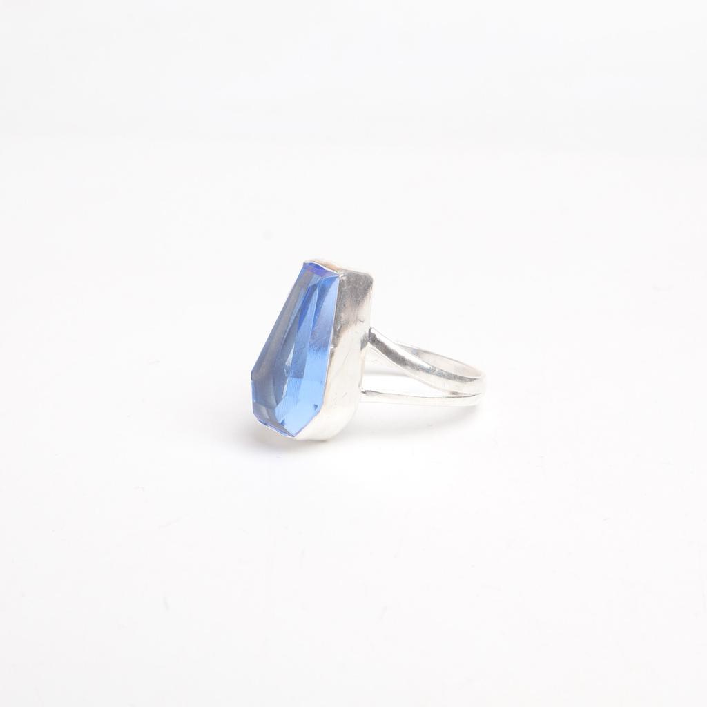 Natural Tanzanite Gemstone 925 Sterling Silver Jewelry Handmade Ring For Women RR-47-10