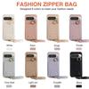 Crossbody Cards Solt Leather Wallet Mirror Ring Holder Case Google Pixel 9 Pro XL 8 8Pro 8A 7 6 7A 6A Long Lanyard Cute Cover
