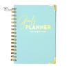 Make Your Goals A Reality Planner 2026 Weekly Notebook Spiral Bound Goal Journal with Elegant Cover Smooth Lines Design Setting & Task Tracking