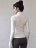 Giacca Corta da Donna Slim Fit - Collo Alto Versatile, Maniche Lunghe, Perfetta per Corsa, Yoga e Attività Fitness all'Aperto