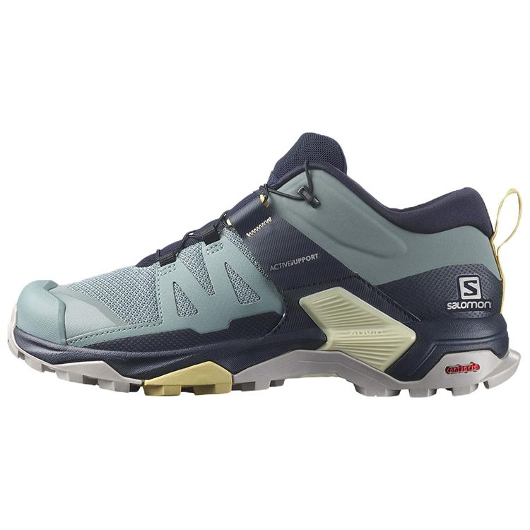 SALOMON X Ultra 4 Low Durable Outdoor Functional Shoes Women Shoes Blue 416228