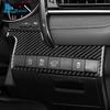 Real Soft Carbon Fiber For Toyota Camry 2018 2019 2020 2025 2025 2025 2025 LHD RHD Car Headlight Switch Button Panel Accessories