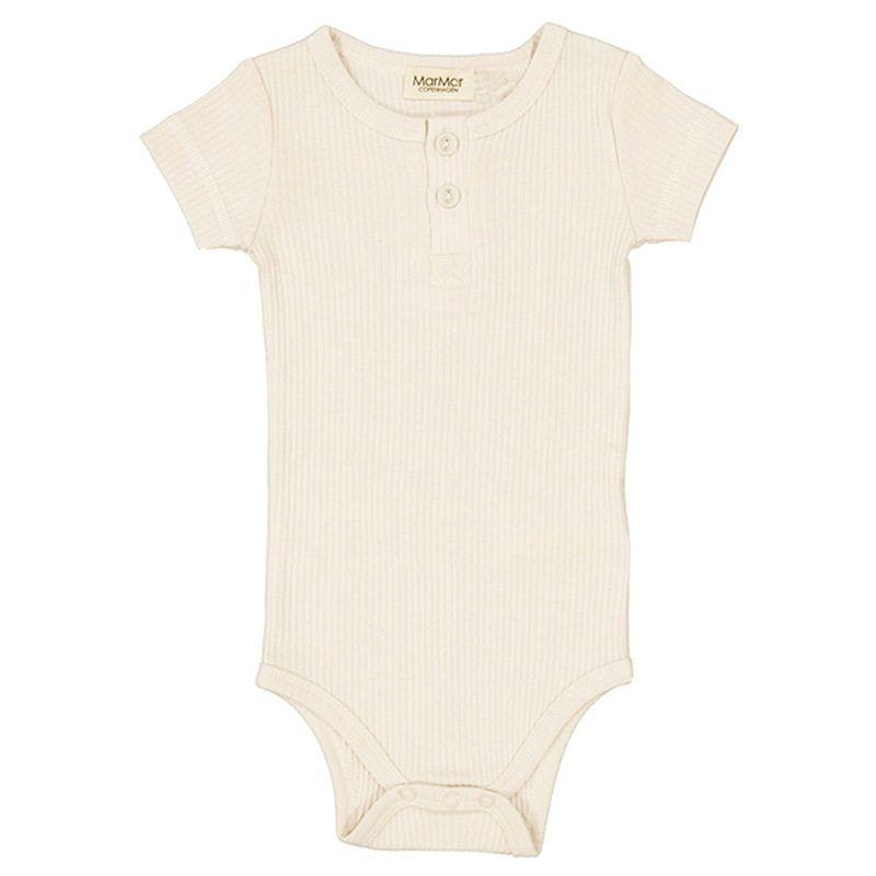 Lullaby London Infant and Toddler Soft Class a Modal Open-Button Short-Sleeved One-Piece Romper Bodysuit