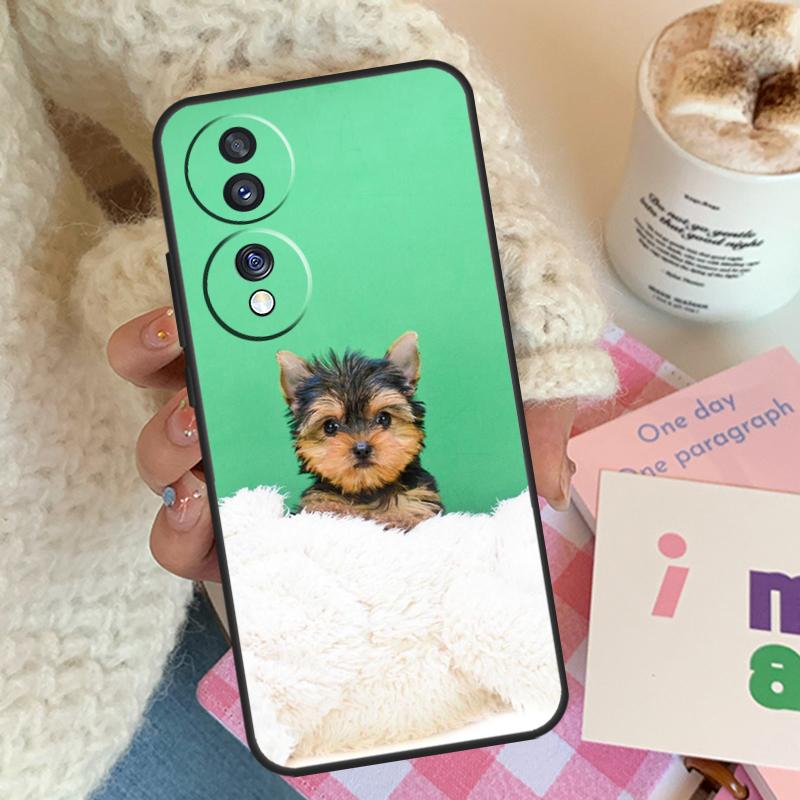 Yorkie Yorkshire Terrier For Honor Magic 8 7 6 5 Pro Case For Honor Win RT X9d X9b X9c X9a X8c X8b 200 400 70 90 Lite