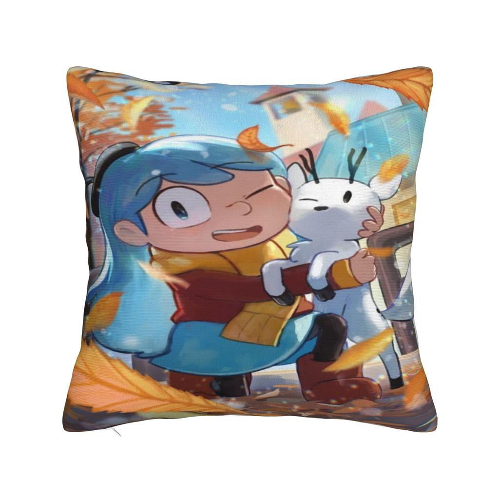 Cartoon Hildas Pillowcases  Funny Pillow Case For Sofa Couch Bed Living Room Square Pillow Cover