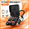 Xiaomi 5 Slot Portable USB/Type-C3.0 Memory Card Case high-speed Micro SD TF Card Holder Storage Box for SD/TF Card