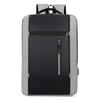 Waterproof Oxford Laptop Backpack for Men 15.6 Inch with USB Charging Business School Bag