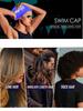 Women's Long Hair Swim Cap, Silicone Swim Cap With Ear Protection, Waterproof Anti-Slip Swim Cap For Long Hair Men And Women, Essential Beach Swimmin