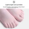 Women's Five-Toe Socks, Summer Thin Style, Ladies' Socks, Pure Cotton, Casual Mid-Calf, Large Mesh, Personalized Toe Socks, 5 Pairs