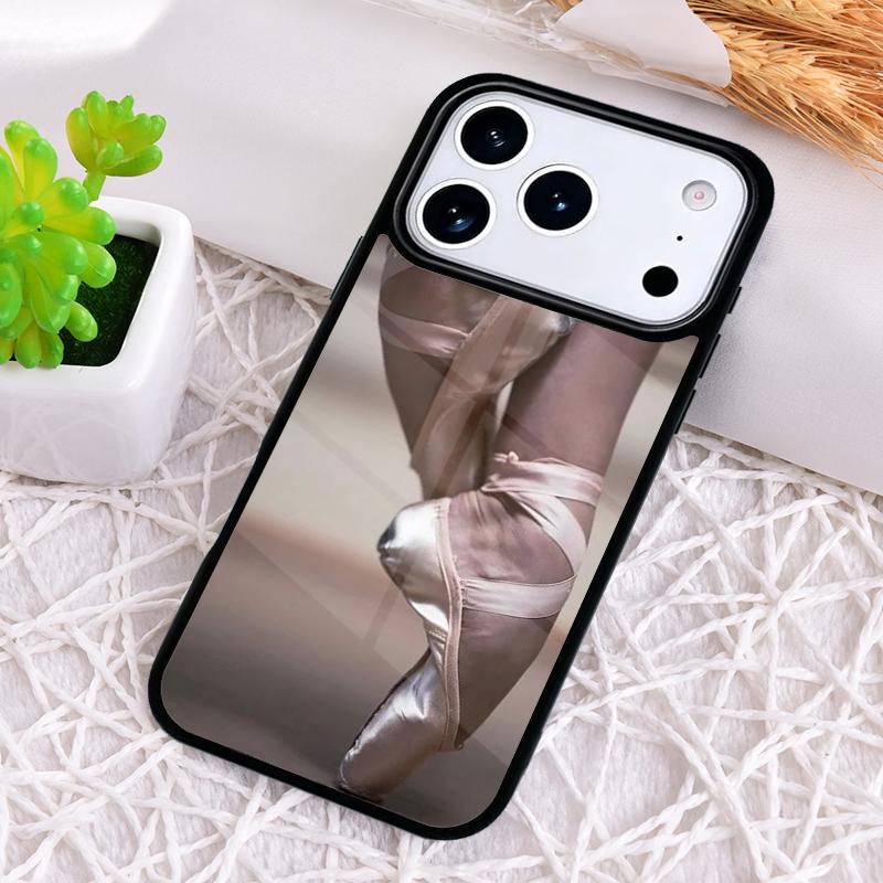 Ballet Shoe Phone Case for iPhone 17 Air 16 15 11 12 14 13 Pro Max Shockproof Cover