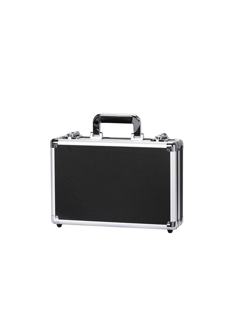 Aluminum Alloy Case Aluminium Alloy Toolbox with Handle Portable Storage Case Foam Filled Shockproof Tool Case Tools Organizer B