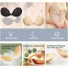 2 Pairs  One Pair Each of Skin Color and Black Strapless Bonded Invisible Bra (for Women's Backless Dresses), Reusable  Nipple Shield Bras