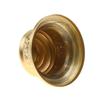 1/3/5Pcsbrass Lamp Cup Durable Sturdy Semi-Enclosed Design Lamp Holder Repair Light Base Fitting Finial Copper Fixture