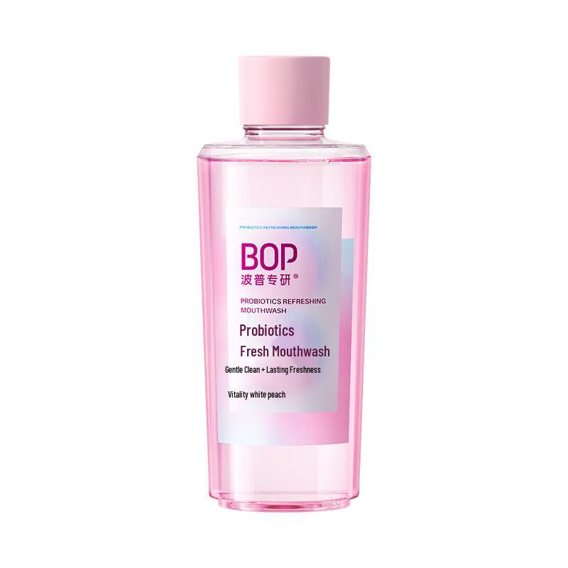 BOP White Peach Probiotic Mouthwash