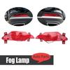 Pair 605000282AA and 605000283AA lights fit rear fog light assembly for Chery Tiggo.