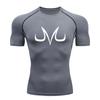 Clothing Fitness Anime Aesthetic Compression Shirt for Men Fitness Sport Quick Dry TShirts Tight Gym Tops Tee Summer Undershirts