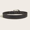 Relief Star Pattern Buckle Belts Woman Western Y2k Girls Belt for Jeans Men