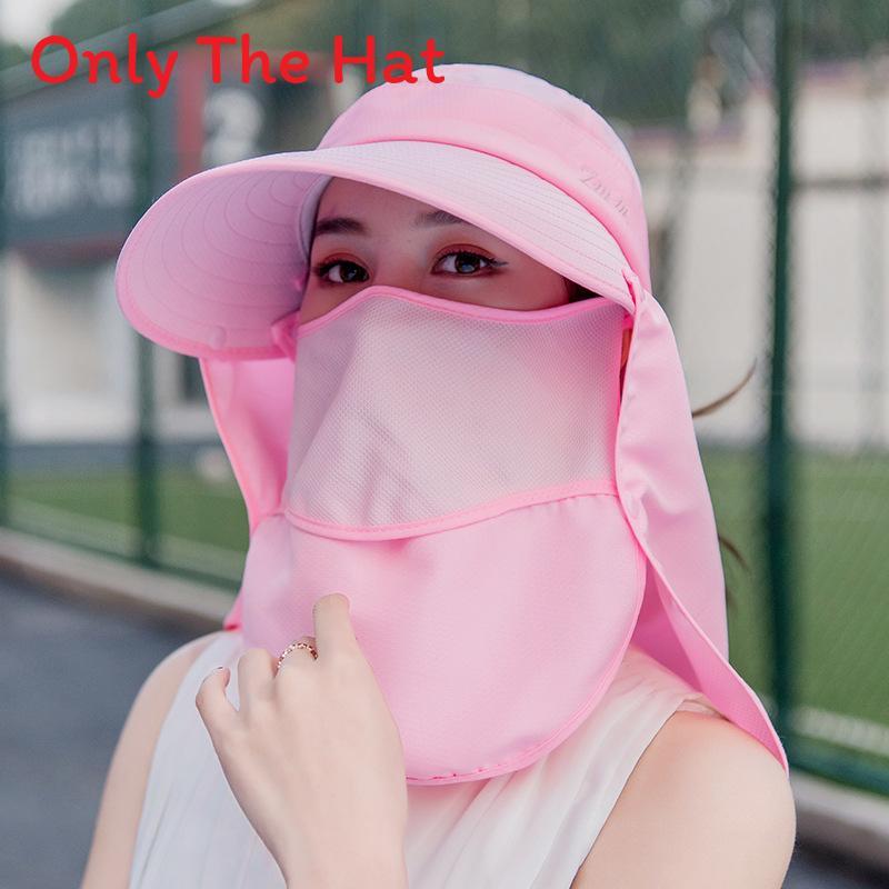 Summer Sun Protection Wide Brim Hat With Adjustable Fit For Outdoor Activities