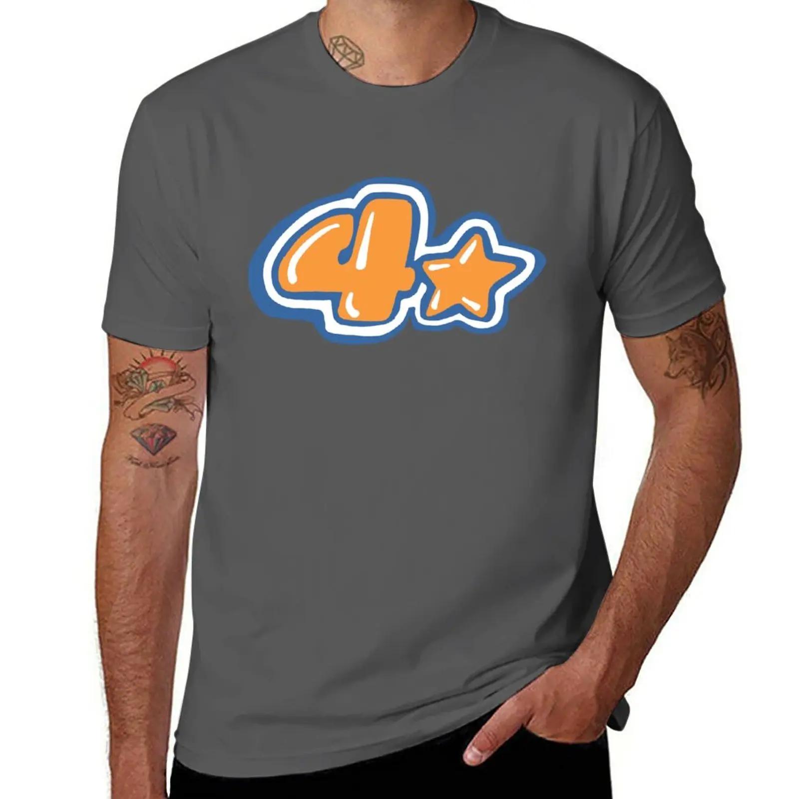 

4 Town T-Shirt Aesthetic clothing cute tops mens t shirts XXXXXL темно-серого