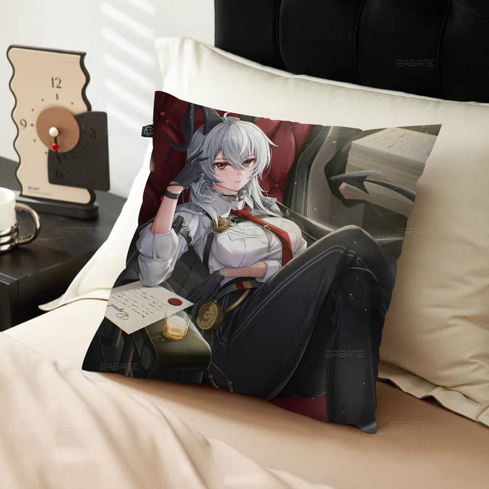 Zani Game W-Wuthering Waves Pillow Anime Pillow Sofa Bed Head Pillow Cover Cushion Cover 45X45 Cm Fashion