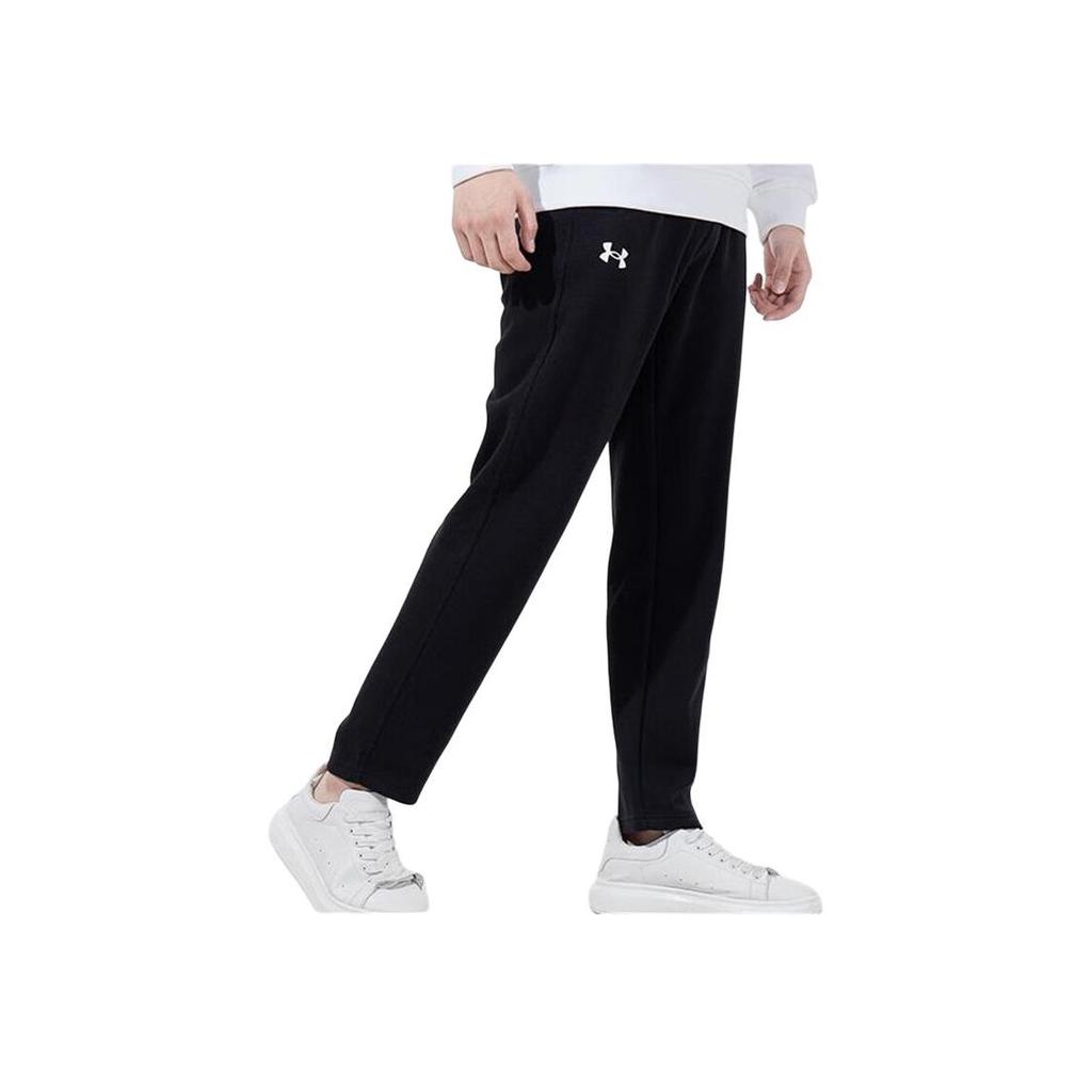 Under Armour Training Knit Straight-Leg Pants Men Bottoms Black 21600703-001