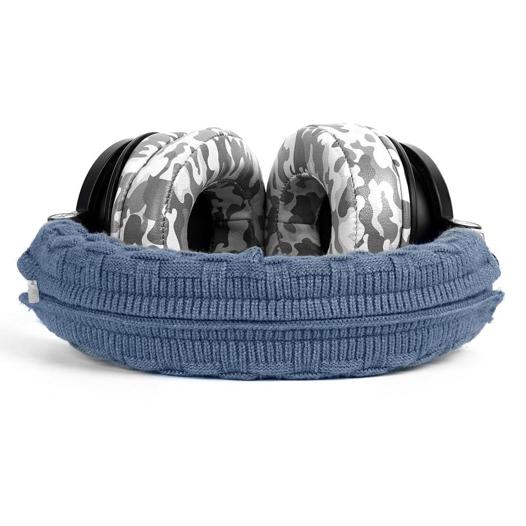 Geekria Cover Compatibility Headband Cover Compatible with Sony XB950BT Knit Headband Cushion Headband Protector x WH1000XM3, WH1000XM2, MDR1000X,