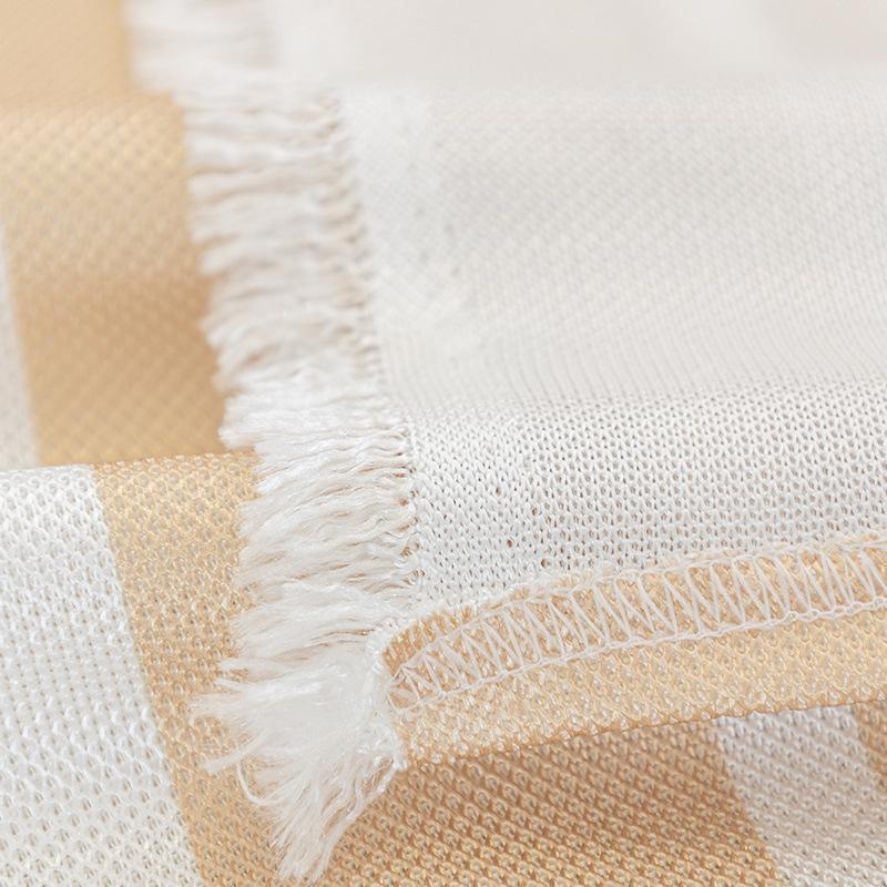 מזרון קיץ קריר משי קר דוגמת זברה קיץ כרית ספה נורדית יוקרתית קלה קיץ כיסוי ספה אוניברסלי מקיף מלא שמיכה