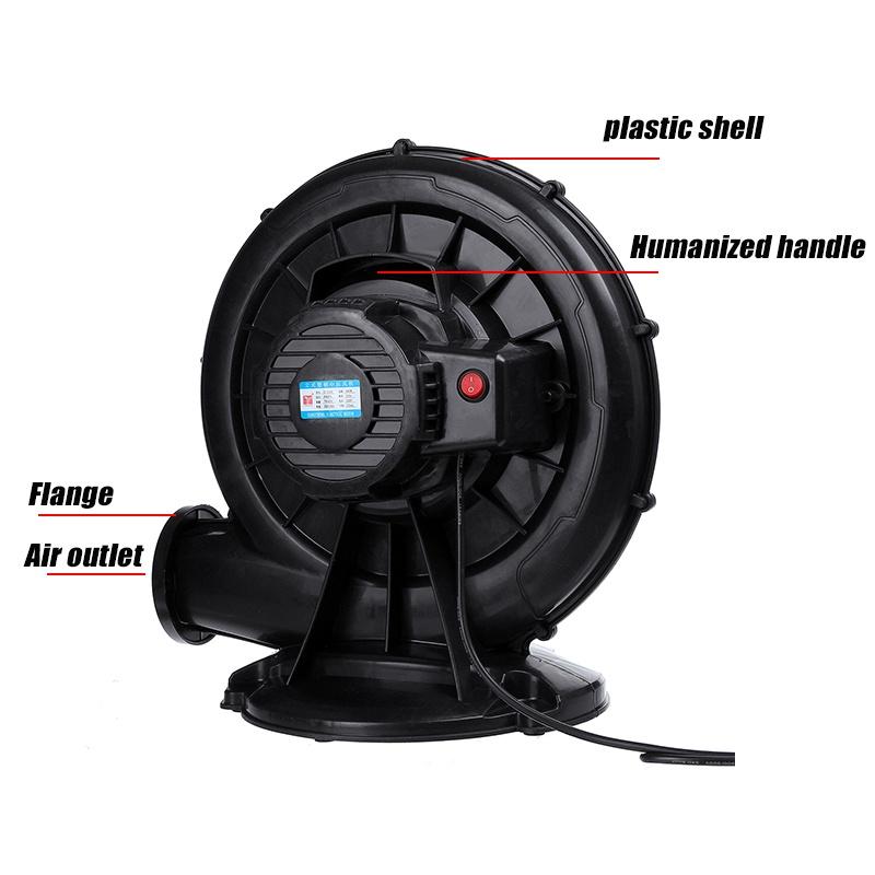 Pompe Électrique 680/550 Souffleur Château Gonflable Ventilateur à Air Souffleur Maison Tente