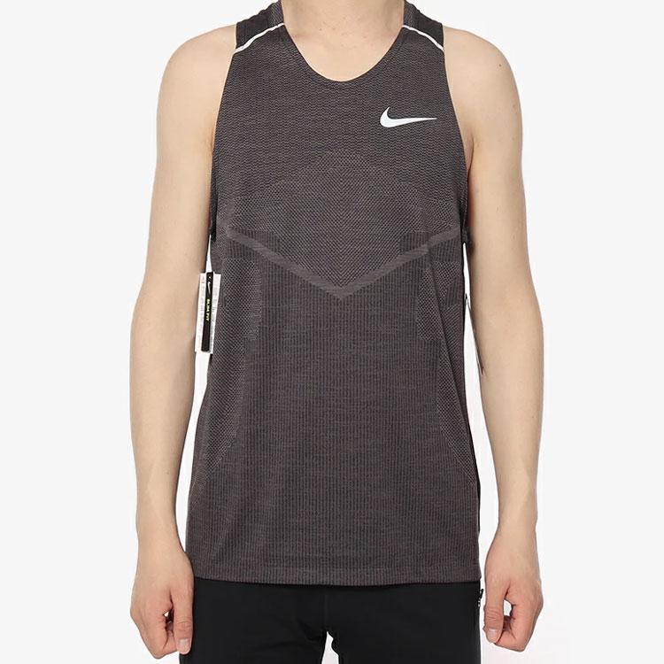 Nike Max90 TechKnit Cool Stampa Logo Casual Ampio Traspirante Girocollo Gilet Uomo Top AJ7590-010