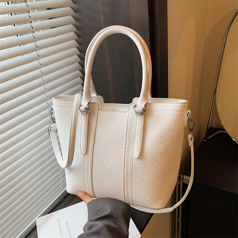 Women's PU Leather Bags  Simple Crossbody Bags  Elegant Lady   Office Lady  Mobile Phone  Temperament  Pink  White  New