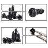 400pcs Black Carbon Steel Phillips Pan Head Self-Tapping Screws M2/M2.6 Set