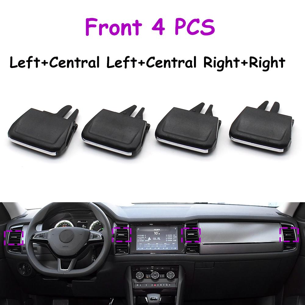 Kodiaq Karoq Grilă Ventilație Aer Condiționat AC Față Spate Tab Glisor Clip Kit Reparare Priză Pentru Skoda 2016-2025 56G819701