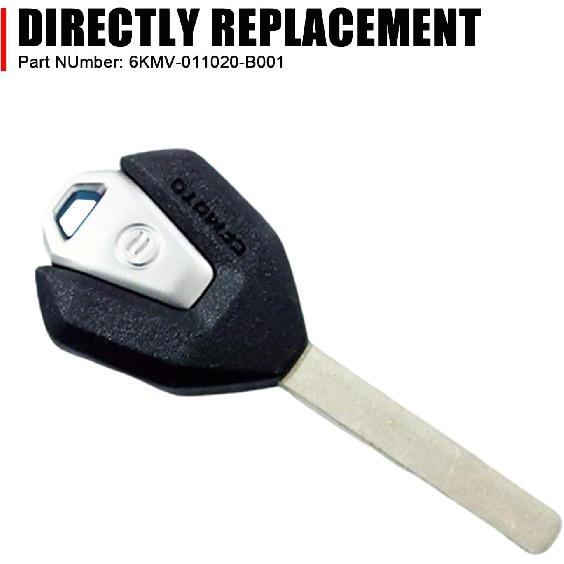 

Blank Key Uncut Replacement Duplicate Key Compatible with CFMOTO 300SR/300NK/450SS/650MT/GT/675SS/675NK/700CLX/800,6KMV-011020-B001