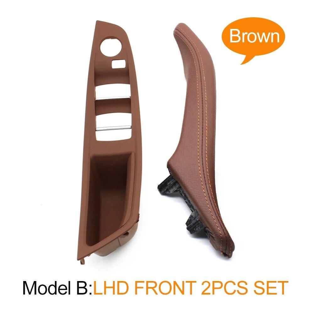LHD Interior Car Front Left Right Armest Cover Panel Door Handle Assembly For BMW 5 Series F10 F11 523i 525i 528i 530i 535i 540i