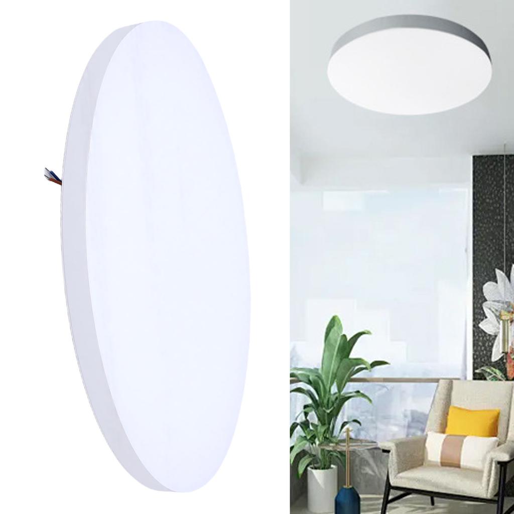 Ceiling Light Slim Energy Saving 36w 6500K Round Sensor Ceiling Light Fixture for Entrance Hallway Staircase Garage
