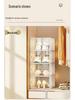 Transparent Foldable Shoe Storage Drawer: Space-Saving Plastic Shoe Organizer