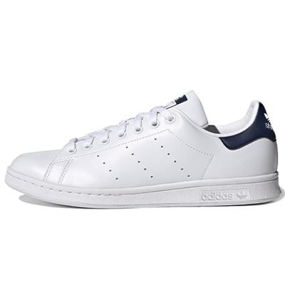 Originals Stan Smith Bleu Foncé Queue Confortables Respirantes Basse Top Chaussures Skateboard Unisexe Blanc FX5501