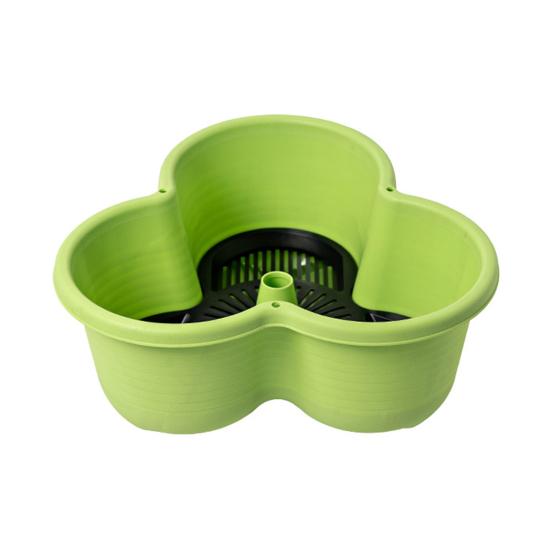 Stackable Flower Pot Vertical Garden Planter with Water Drainage Multi-tier Planter Tray with Wheels for Growing Vegetables And Succulents