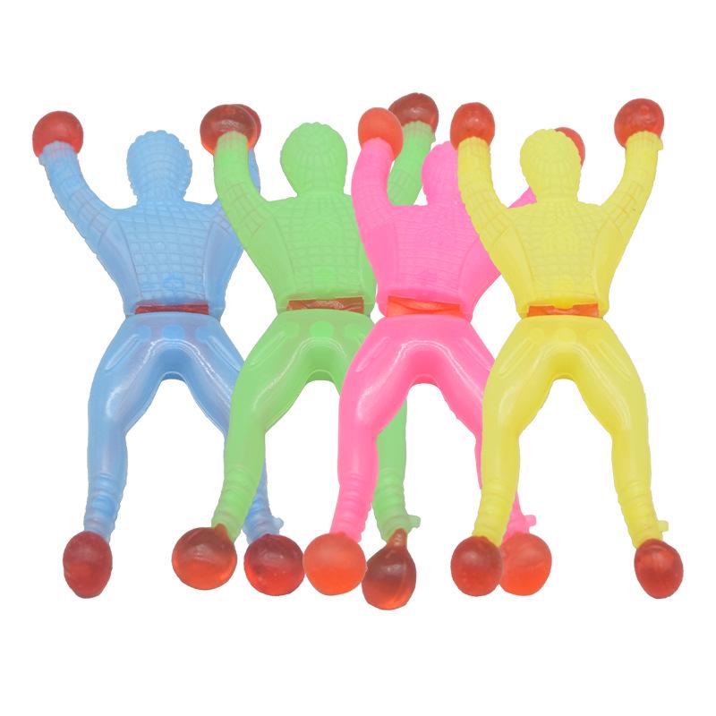 

Липкая игрушка Человек-паук для лазания по стенам для детей