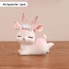 Flower Rhyme Deer Car Ornament - Creative Shaking Head Doll for Safe Car Decoration