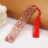 New Elegant Tassel Bookmarks DIY Portable Resin Bookmarks Reading Pages Book Markings Reading Presents