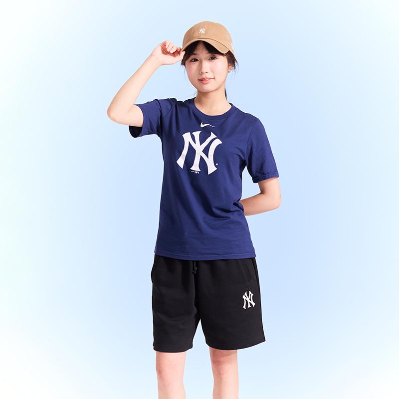 Nike Breathable Sports Round Neck Short Sleeve T-Shirt Kids Tops Navy-Blue 3Z3B7NM00-NYY