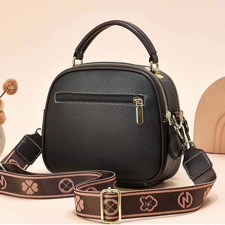 Women's fashion hand-to-hand round bag one-shoulder crossbody bag