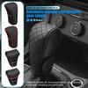 OENU7 Leather Car Gear Shift Handle Cover Hand Brake Protector Sleeve For Octavia A5 A4 Mk1 2 Fabia Superb Rapid Mk3 Yeti 2006