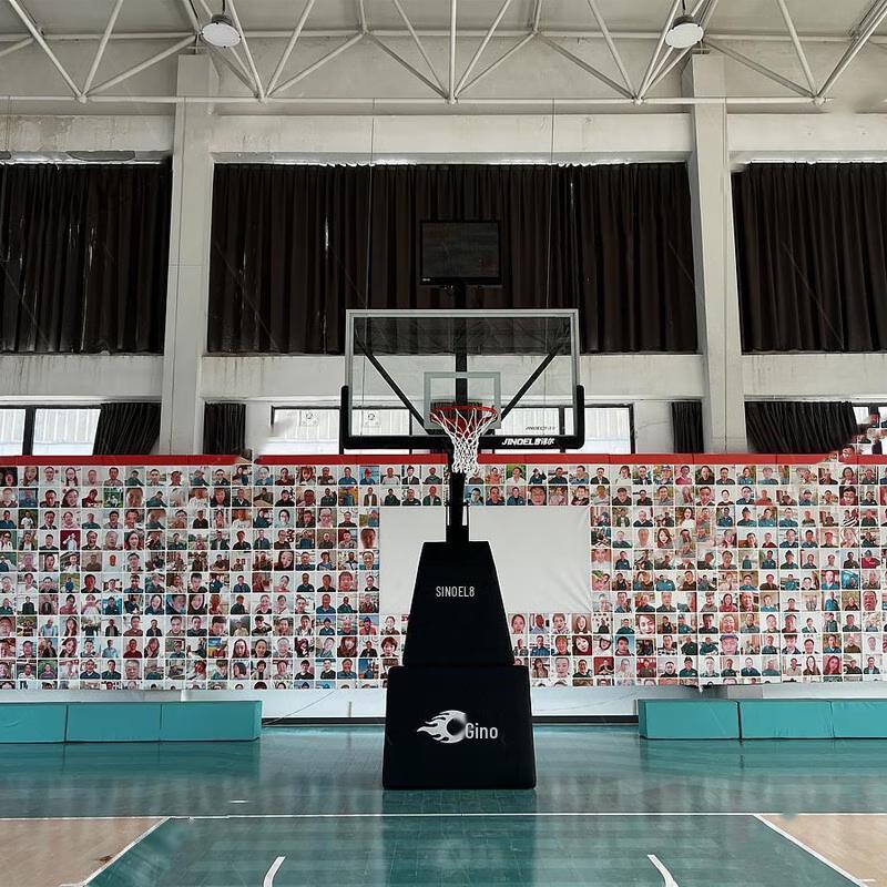 Jinuoer FIBA Certified 5V5 Competition Basketball Hoop