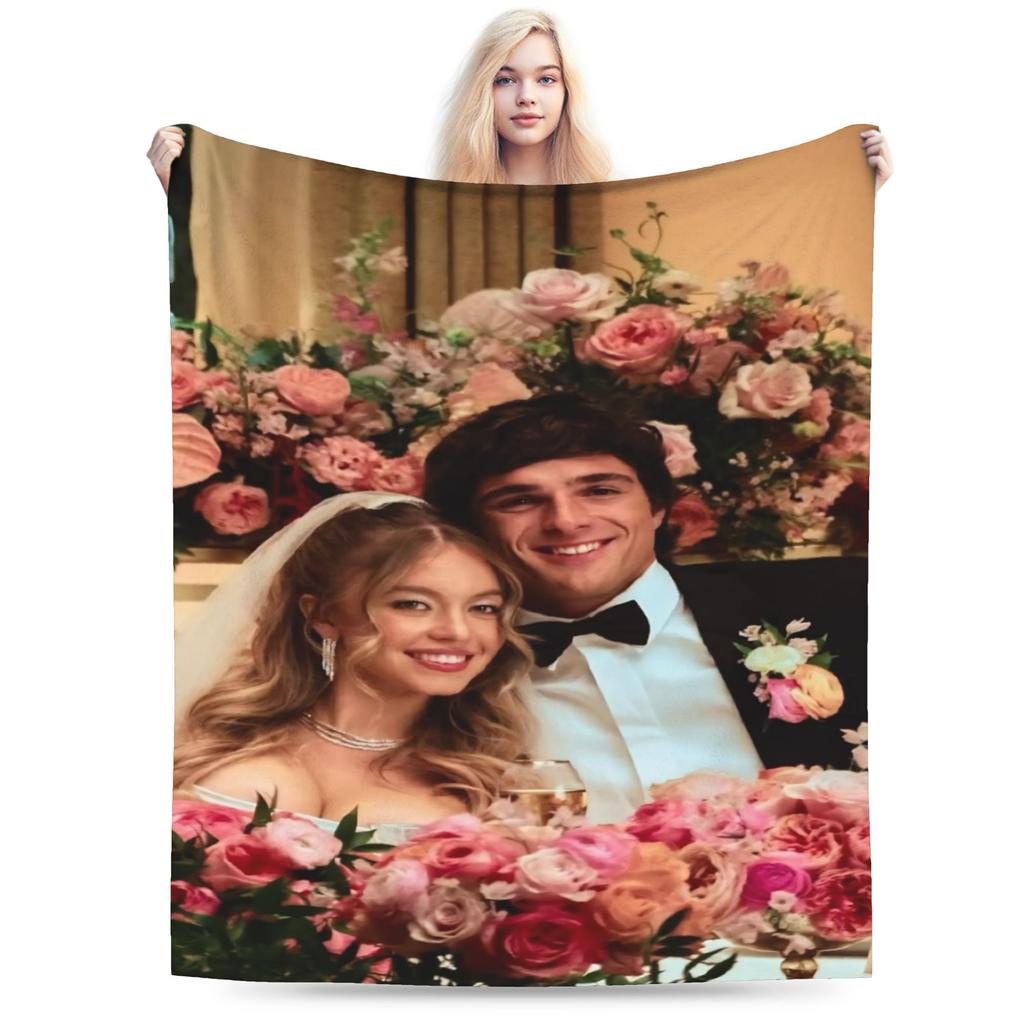 Comfortable Euphorias Season 3 Blanket Merch Bed Decorative Throw Blankets Lightweight Fleece for Car